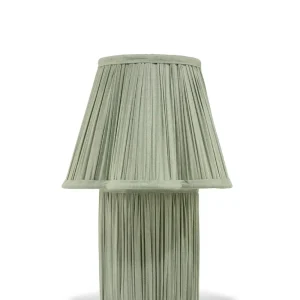 Doing Goods Myra Lamp Saliegroen - Klein 14 x 30 x 36 cm - Zijde/ Viscose