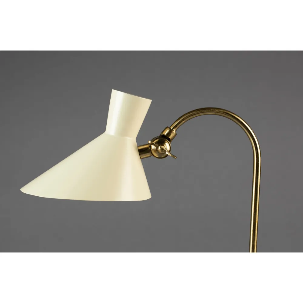 Dutchbone Gaia Tafellamp/ Bureaulamp Ivoor