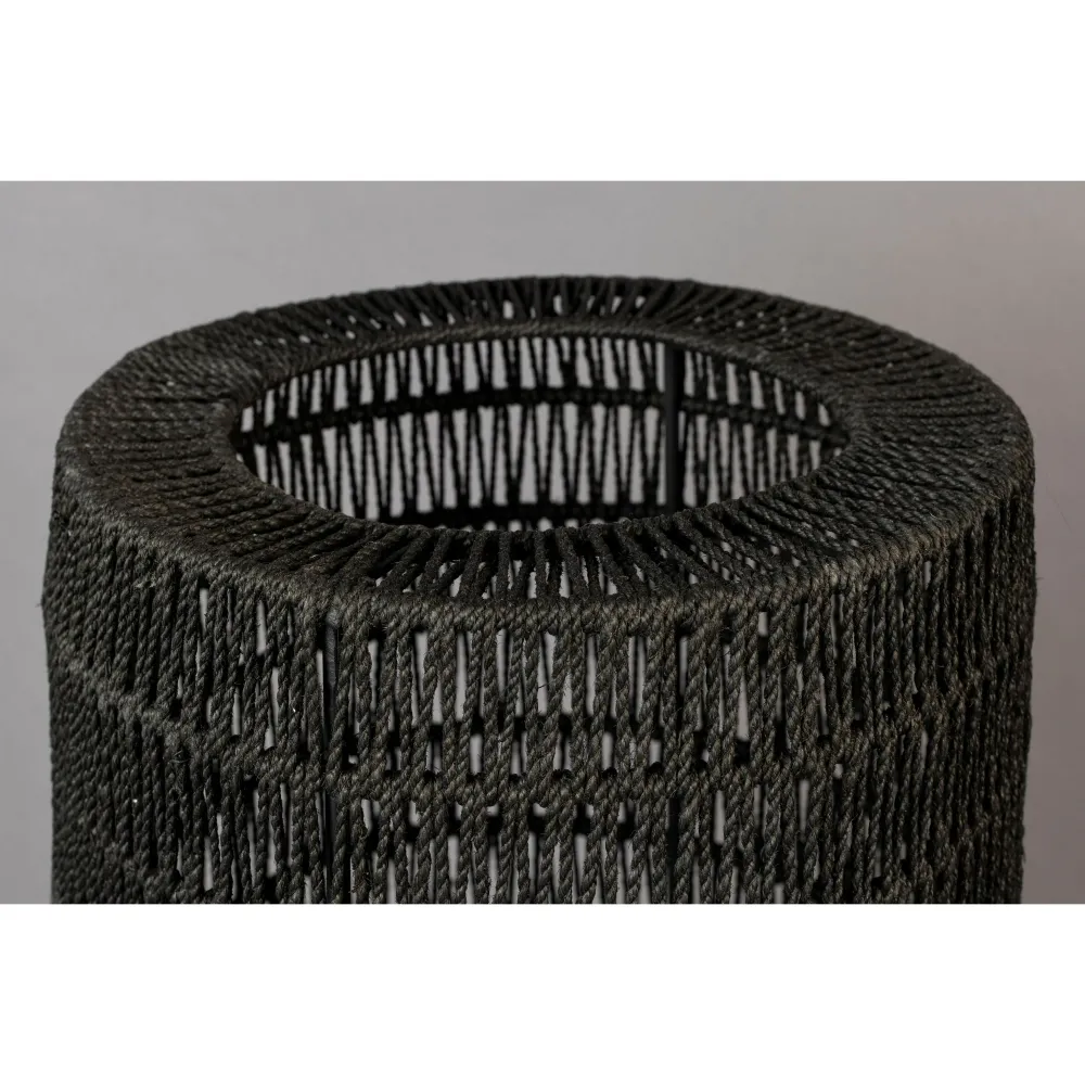 Dutchbone Kari Vloerlamp/ Staande lamp Zwart
