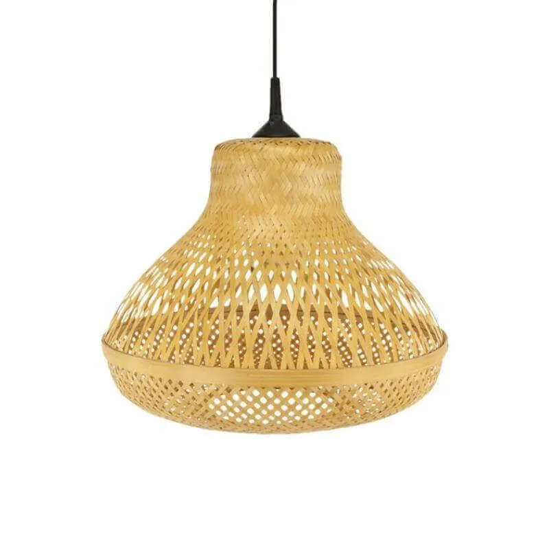 Bamboe hanglamp Susilo 40 cm Earthware