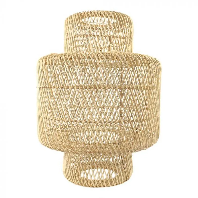 Rotan hanglamp Janine 60 cm Earthware