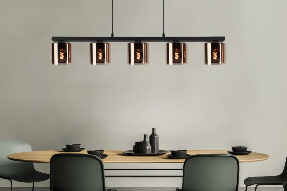 EGLO hanglamp Cadley - e27 - 121 cm - koperglas
