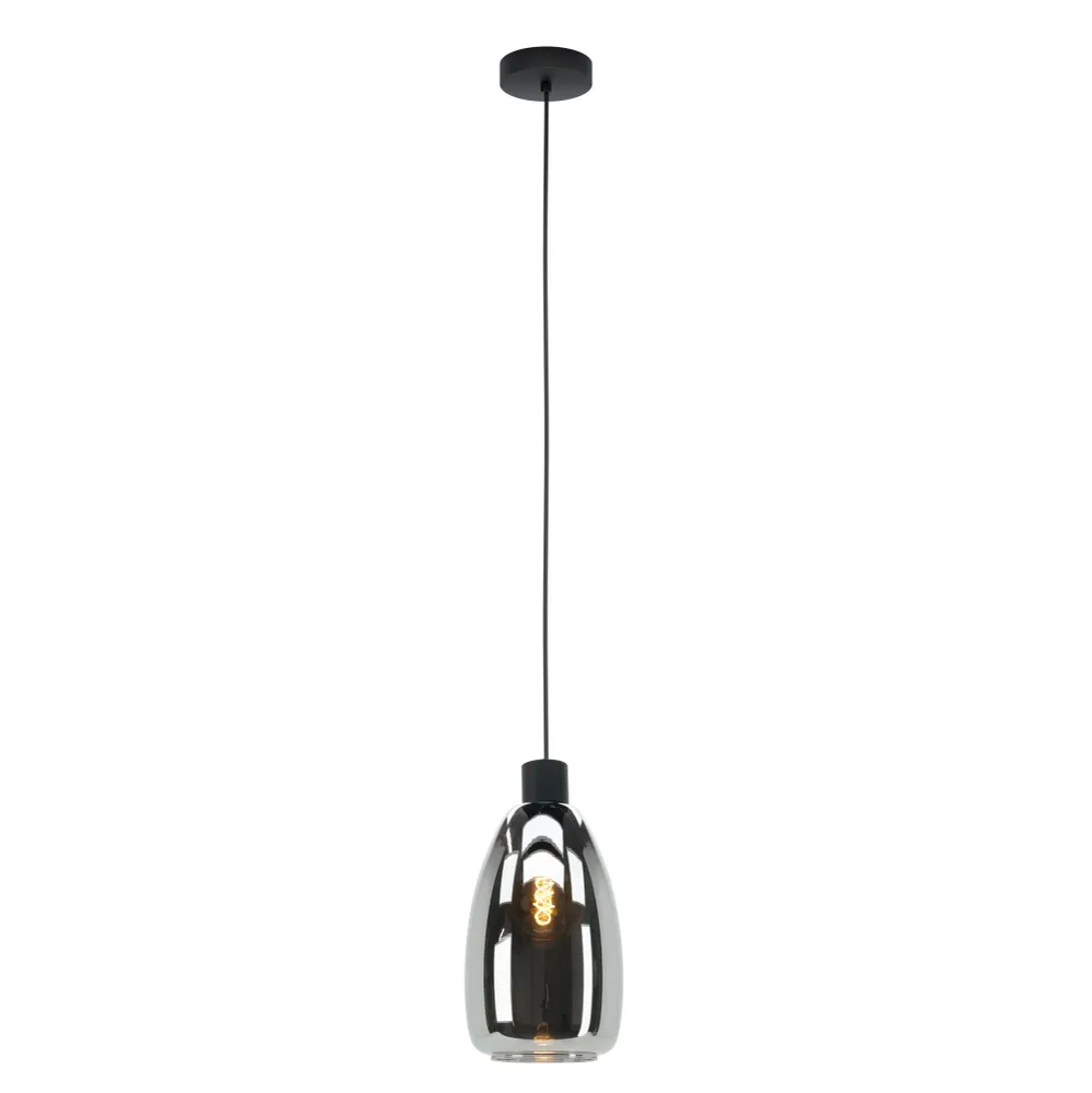 EGLO hanglamp Chelvey - e27 - 170 cm - zwart