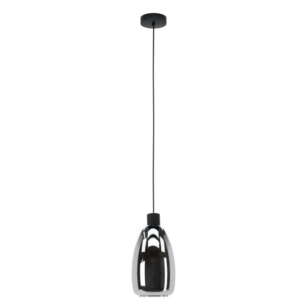 EGLO hanglamp Chelvey - e27 - 170 cm - zwart