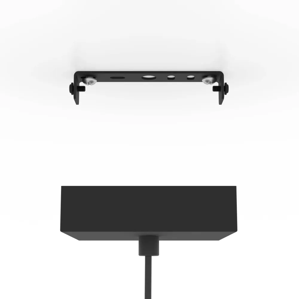 EGLO hanglamp Nafferton - e27 - 10 cm - zwart/bruin