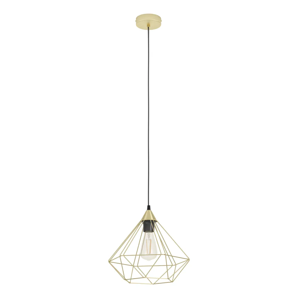 EGLO hanglamp Tarbes - e27 - 32.5 cm - goud