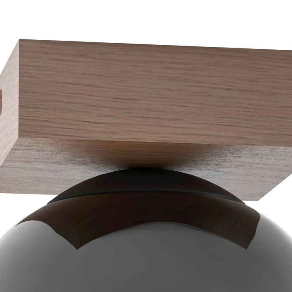 EGLO plafondlamp Filago - e27 - 14.5 cm - bruin