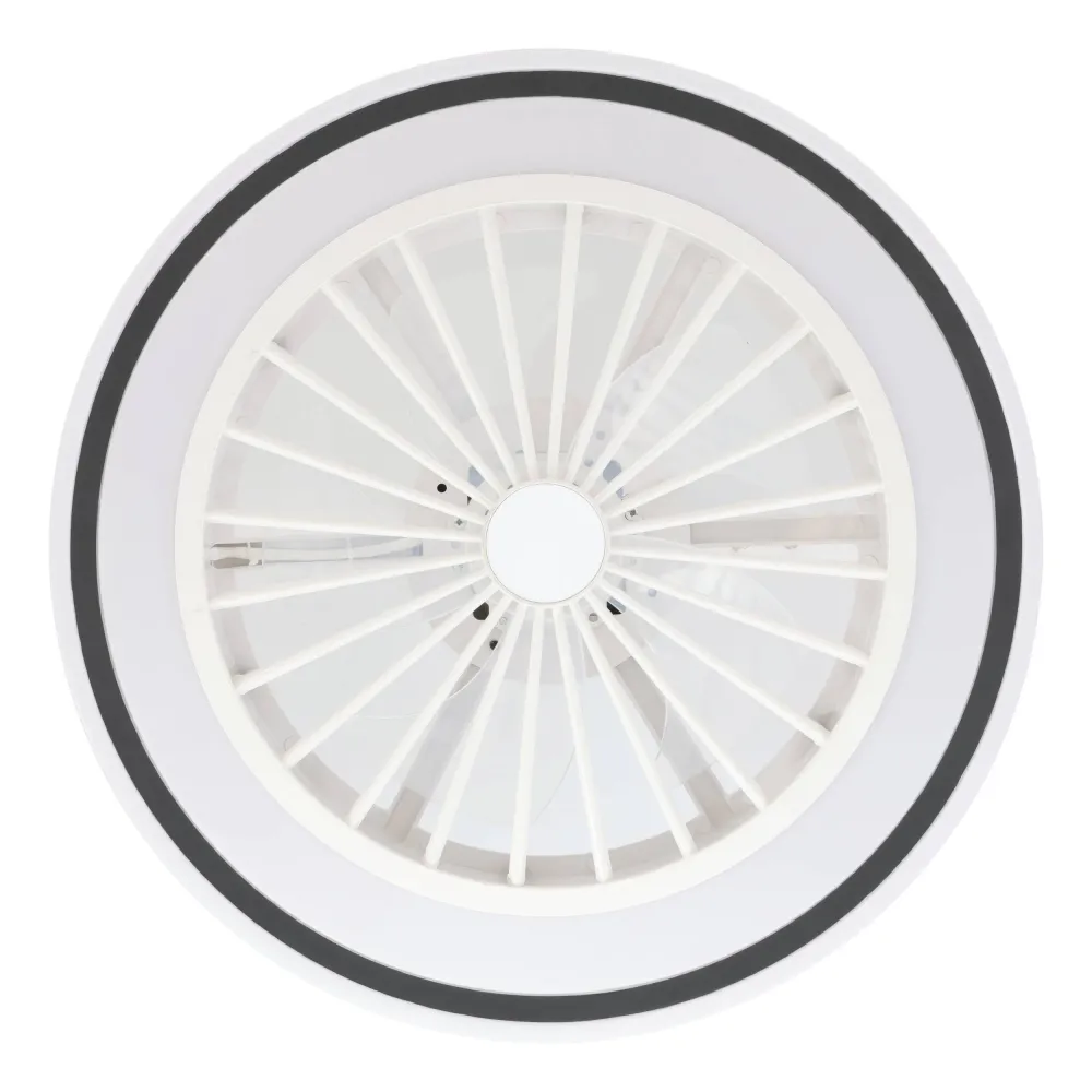 EGLO plafondlamp met ventilator Bilinga - ac led-cct - wit/zwart