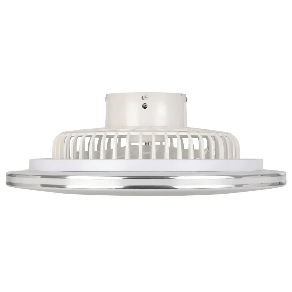 EGLO plafondlamp met ventilator Lovisca - ac led-cct - wit