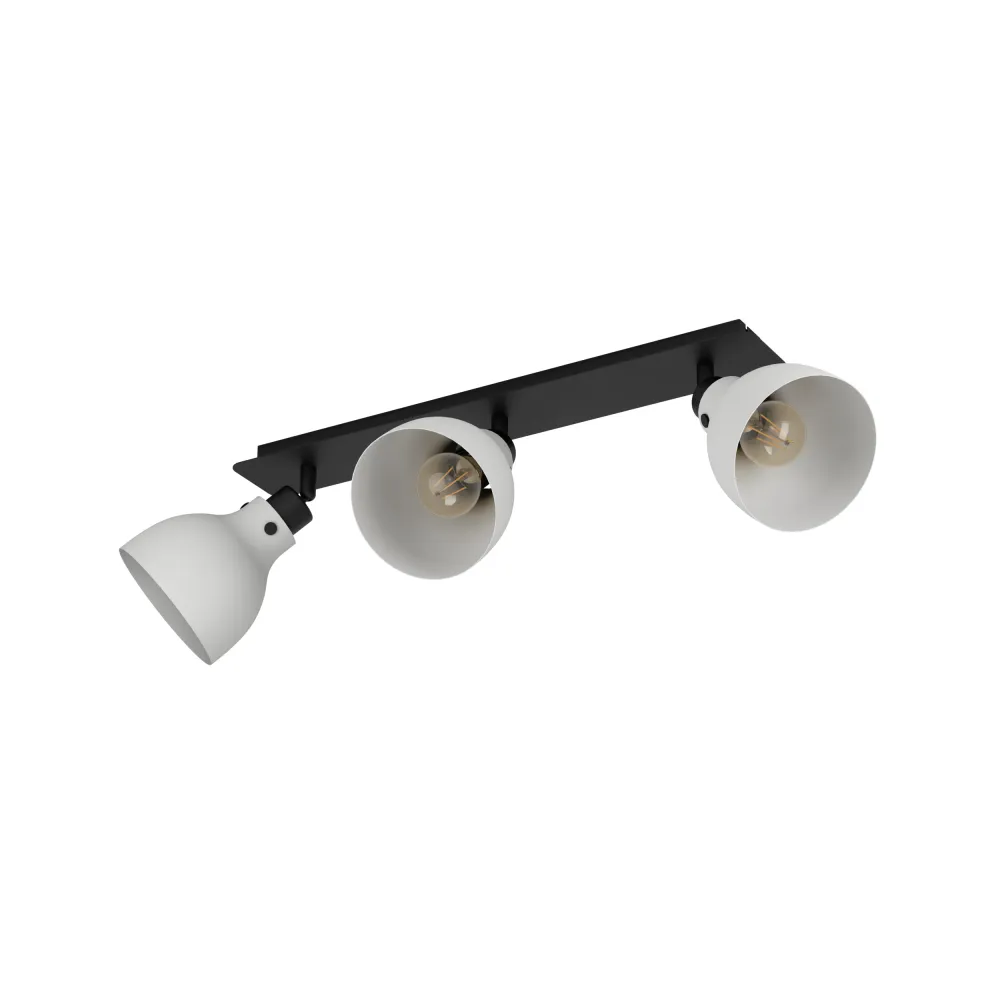 EGLO spot Matlock - e27 - 74 cm - grijs/zwart - staal