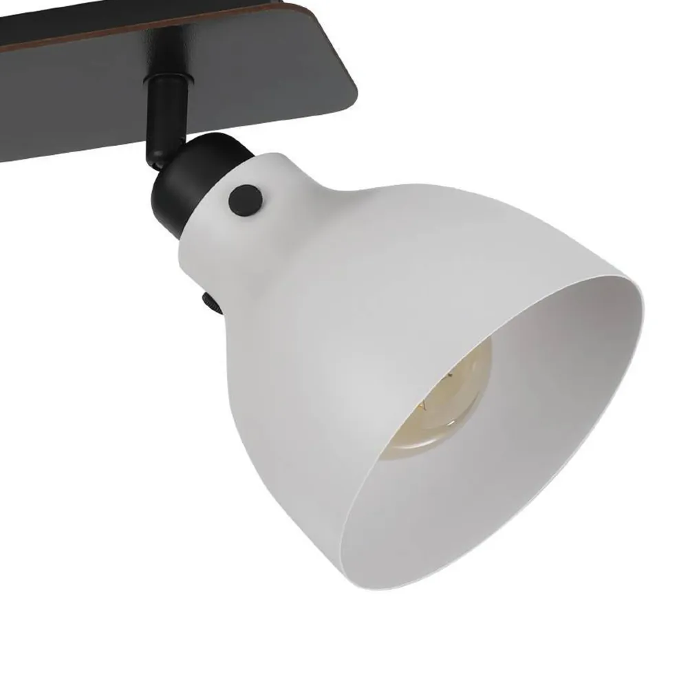 EGLO spot Matlock - e27 - 74 cm - grijs/zwart - staal