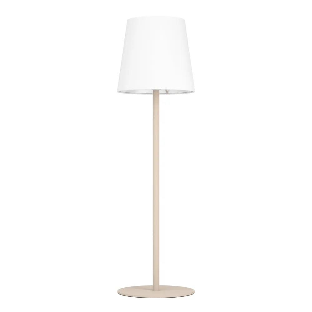 EGLO tafellamp Fiorana - e14 - 53 cm - zandkleur/beige/wit