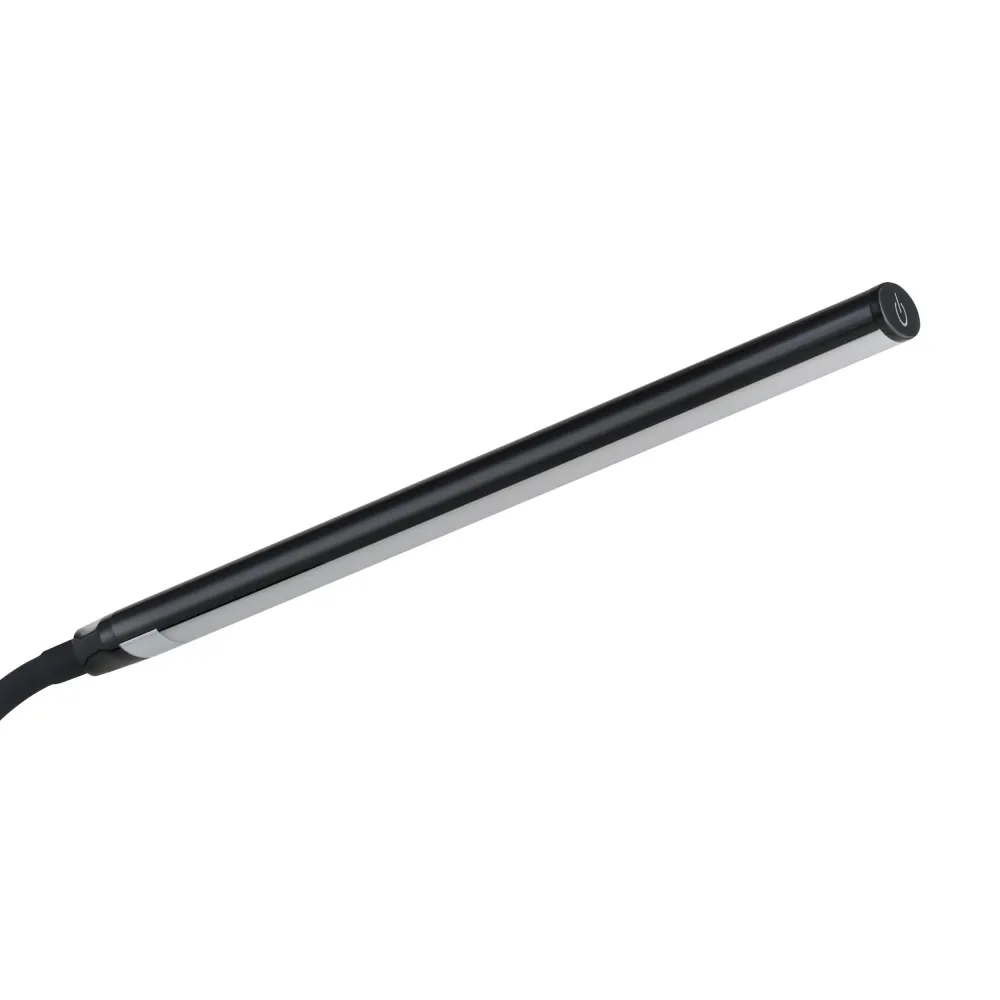 EGLO tafellamp Laroa - leeslamp - inclusief led - hoogte 48 cm - zwart - kantelbaar/draaibaar - touch dimbaar