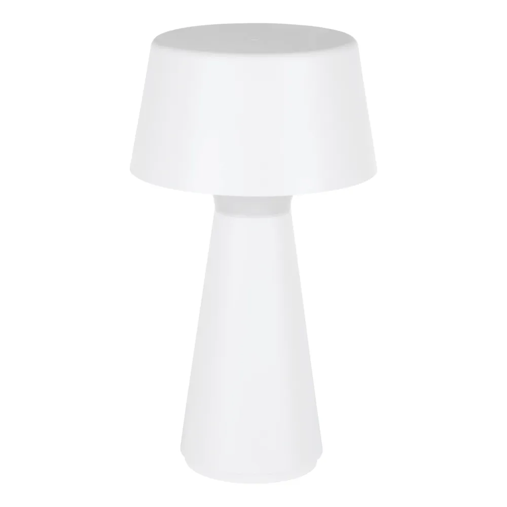 EGLO tafellamp Scorrano - aanraakdimmer - draadloos - 29 cm - wit