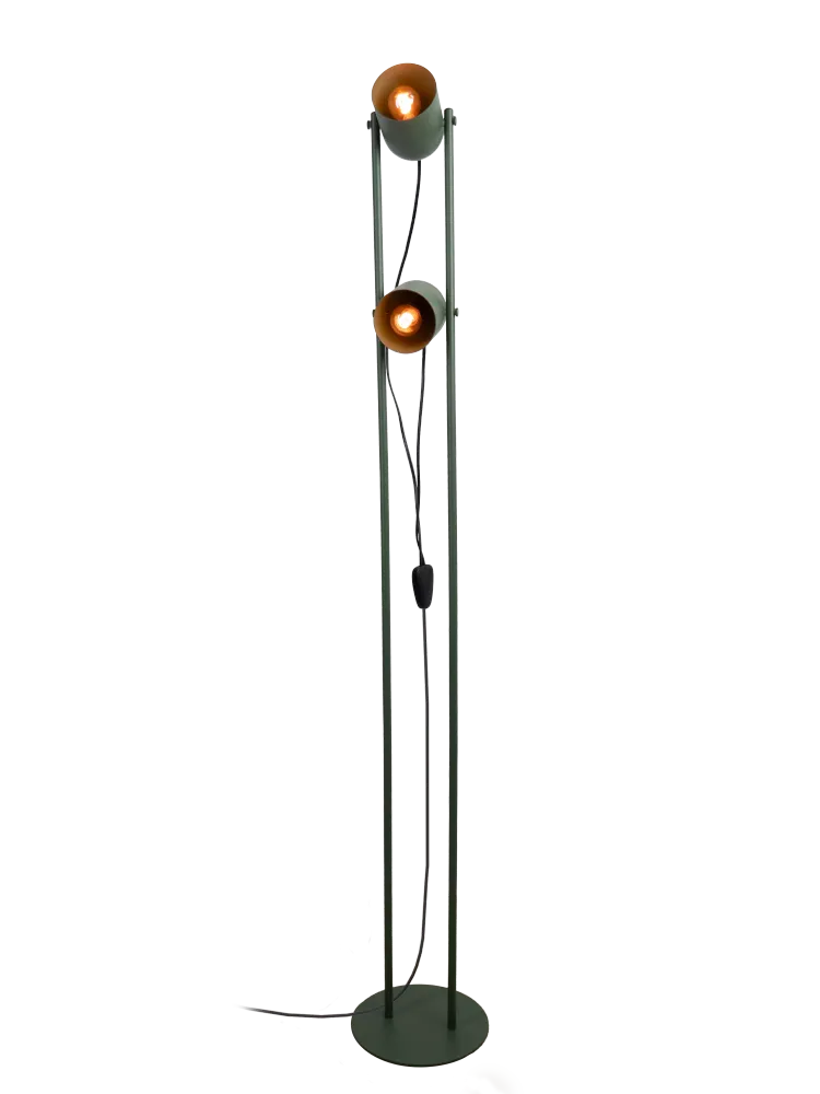 EGLO vloerlamp Tilston - 142.5 cm - groen