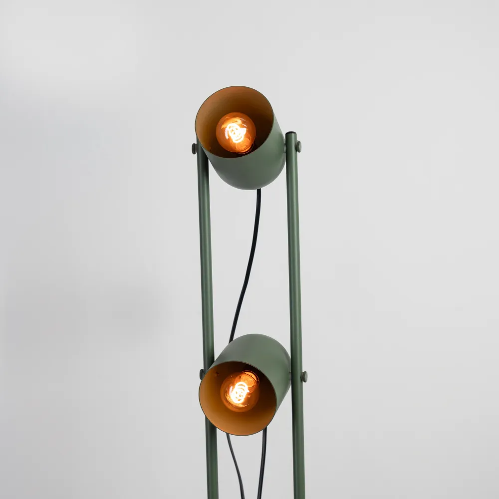 EGLO vloerlamp Tilston - 142.5 cm - groen