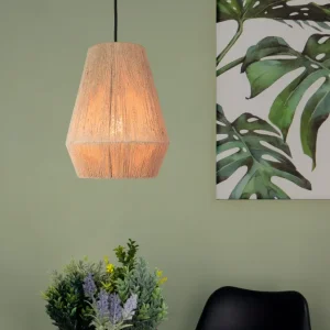 EGLO hanglamp Alderney - e27 - ø 30 cm - zwart/bruin