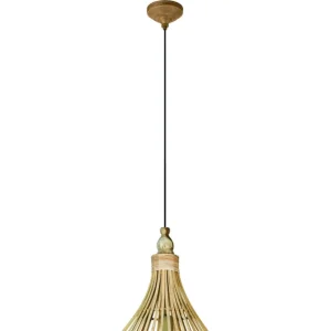 EGLO hanglamp Amsfield - e27 - ø 35 cm - bruin