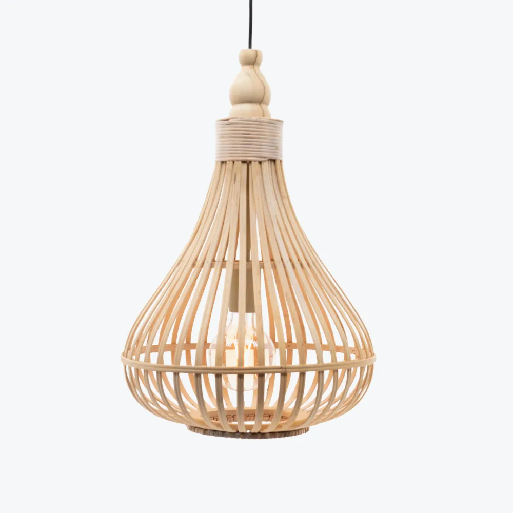 EGLO hanglamp Amsfield - e27 - ø 35 cm - bruin