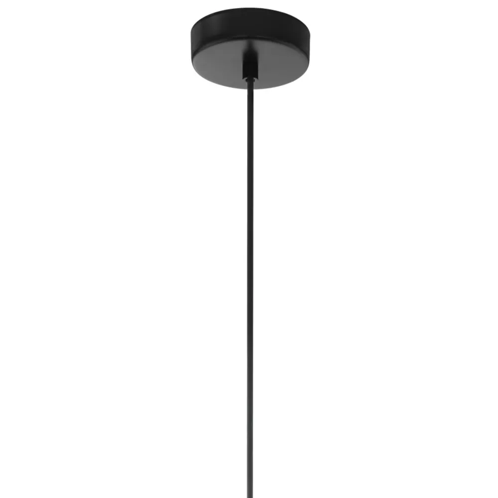 EGLO hanglamp Carlton 1 - e27 - ø 31 cm - zwart/koper