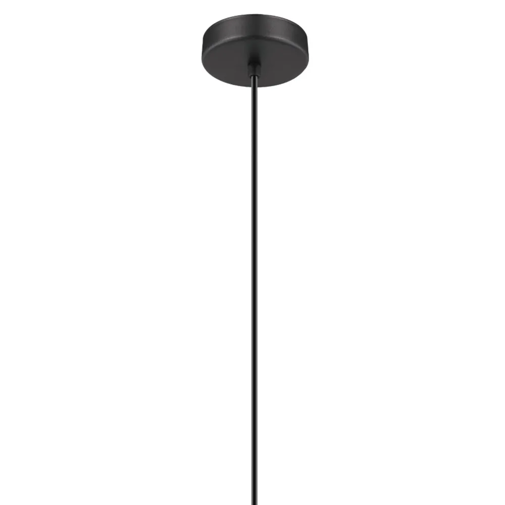 EGLO hanglamp Dembleby - e27 - ø 32 cm - zwart/hout