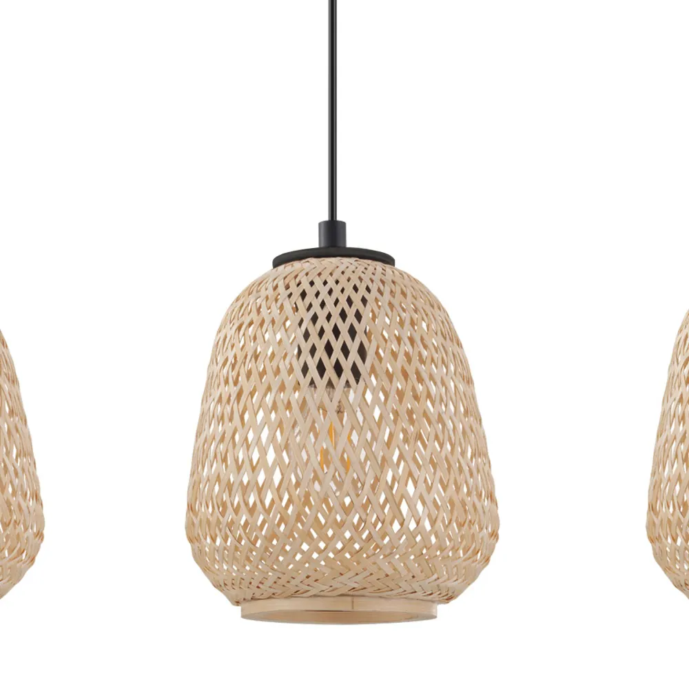 EGLO hanglamp Dembleby - e27 - 90 cm - zwart