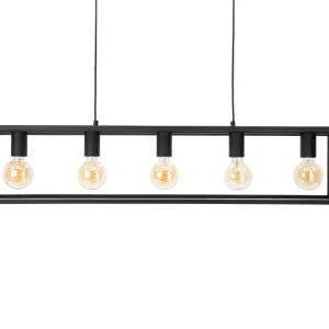EGLO hanglamp Eldrick - e27 - 100 cm - zwart