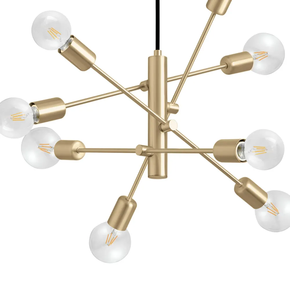 EGLO hanglamp Gradoli 1 - e27 - ø 71 cm - goud