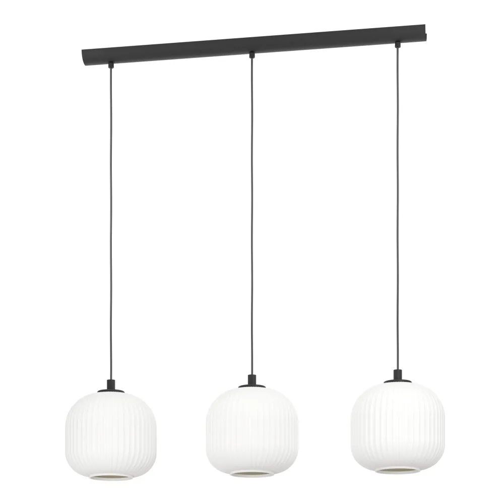 EGLO hanglamp Mantunalle - e27 - 120 cm - zwart