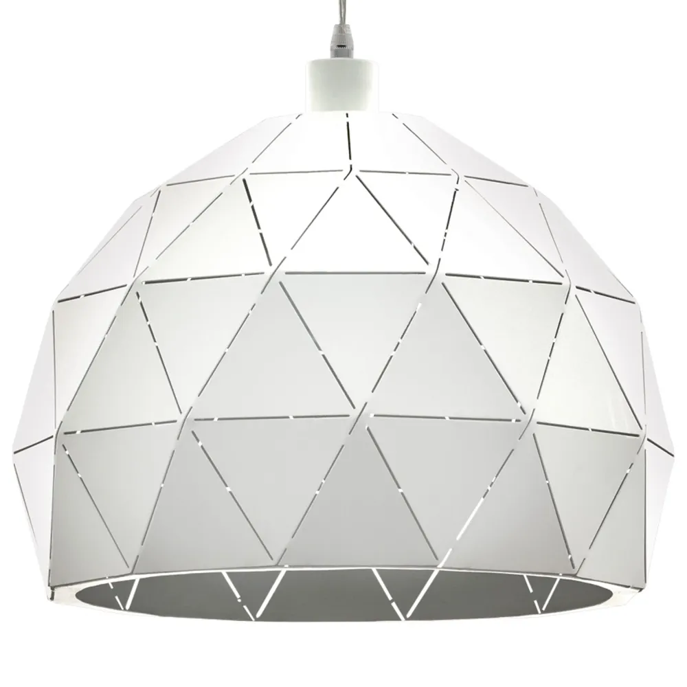 EGLO hanglamp Roccaforte - e27 - ø 40 cm - wit