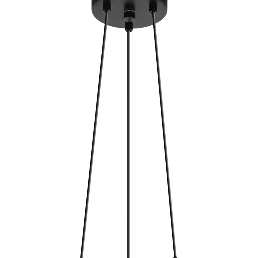 EGLO hanglamp Tarbes - e27 - ø 31 cm - zwart