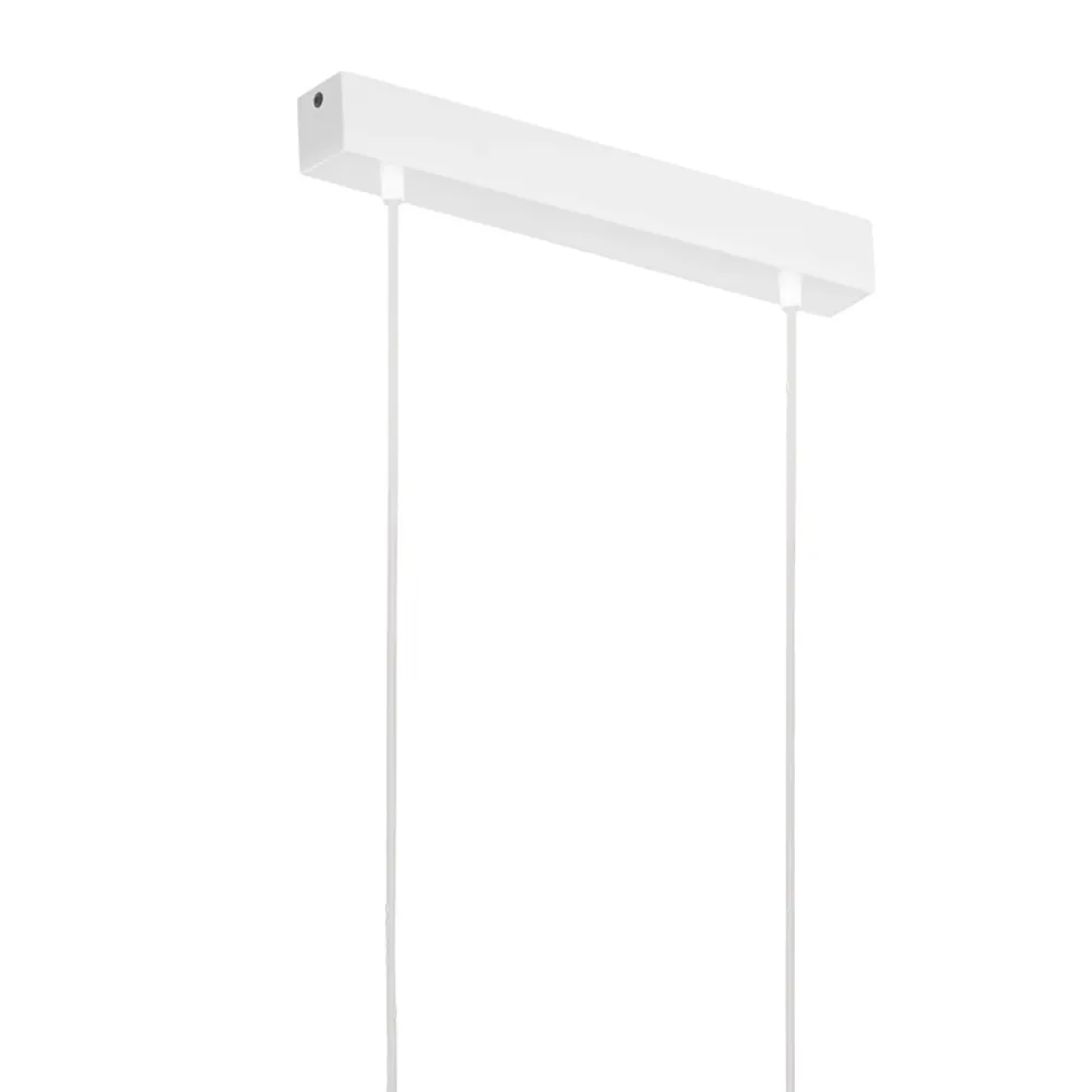EGLO hanglamp Townshend - e27 - 100 cm - wit/bruin