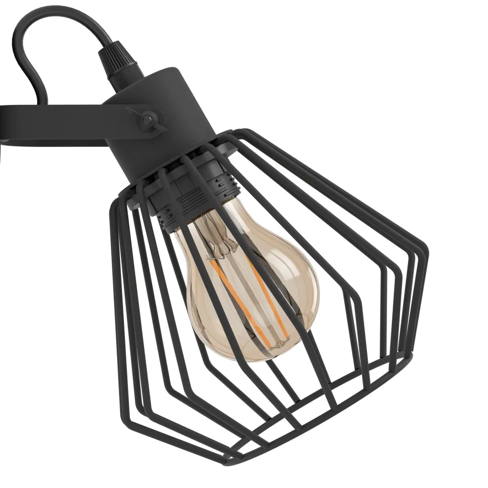 EGLO spot Tabillano - e27 - 11 cm - zwart