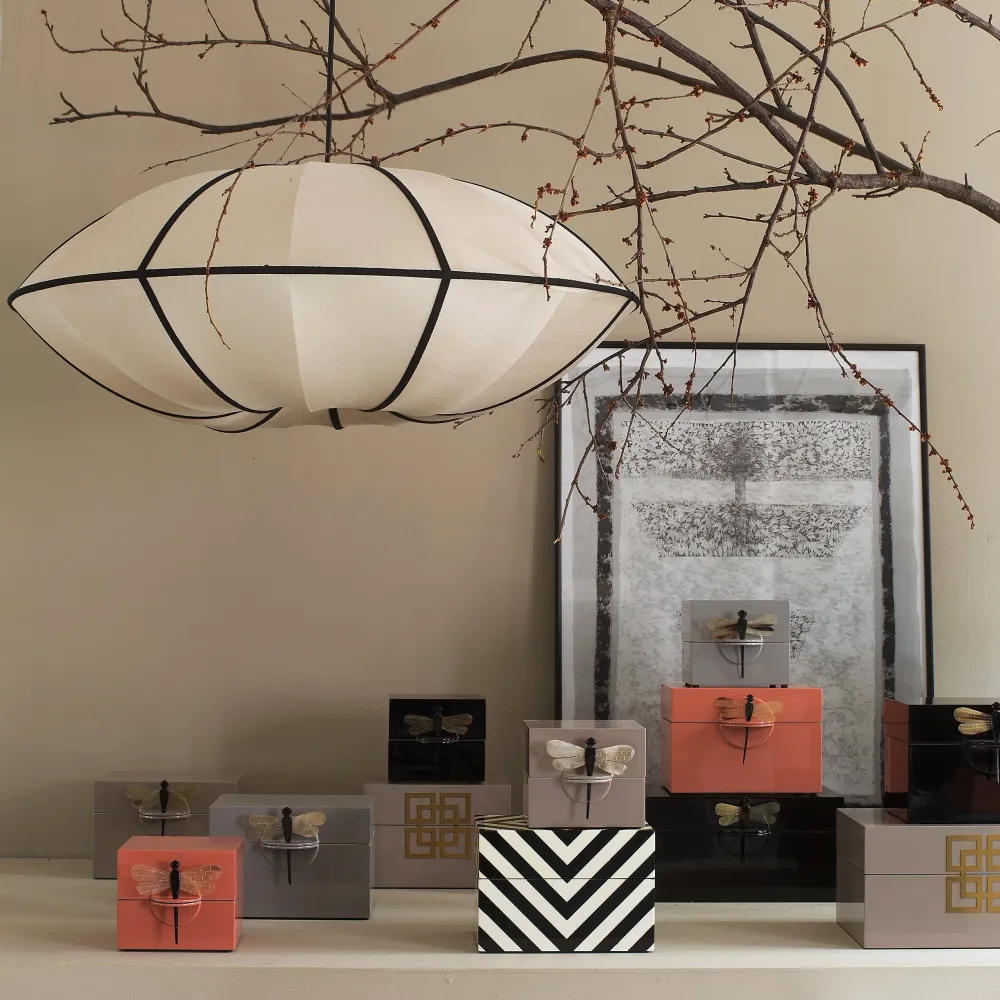 Elegante Hanglamp Japanse Stijl van Zijde - Luxe Verlichting