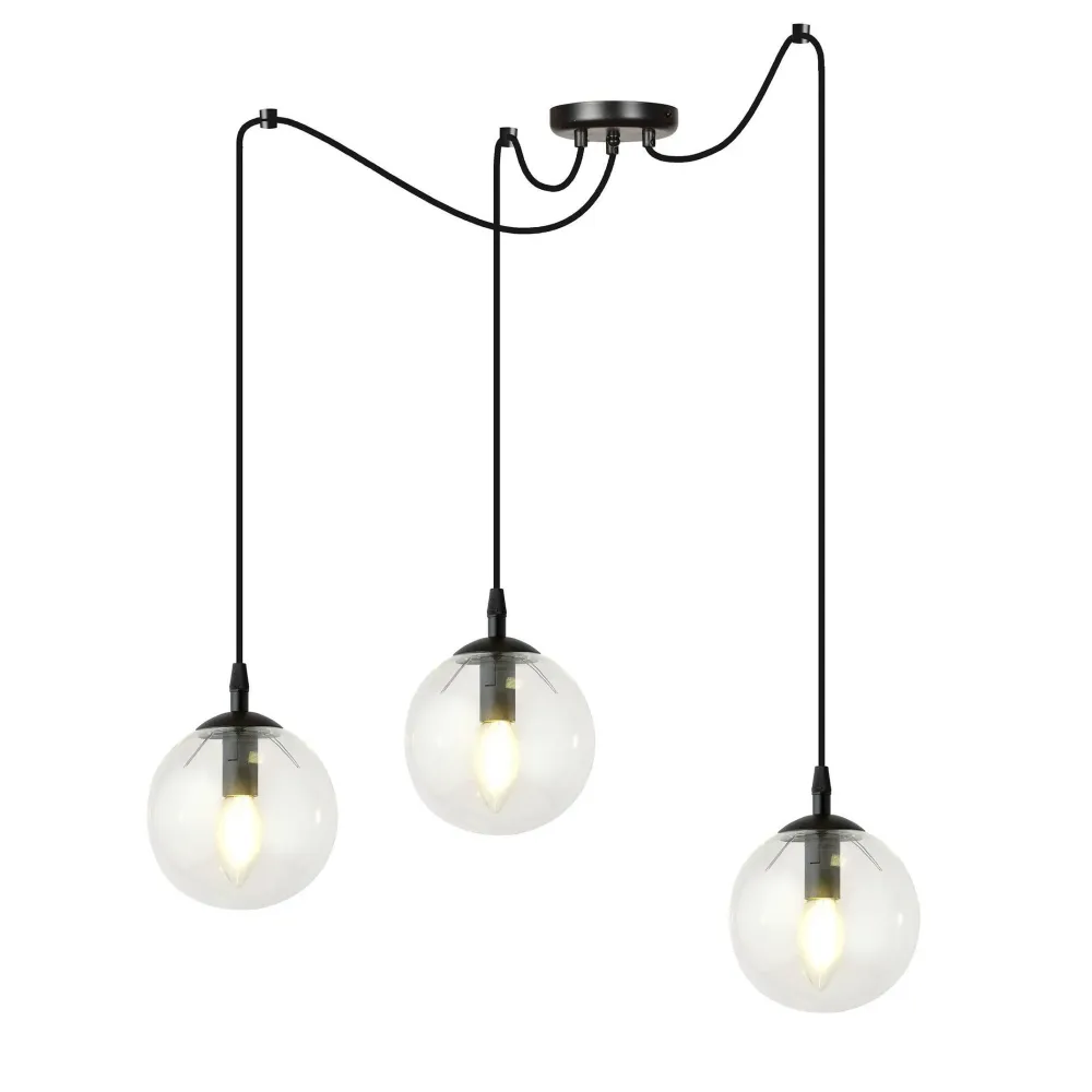 3-lichts hanglamp Cristiano Emibig Lighting