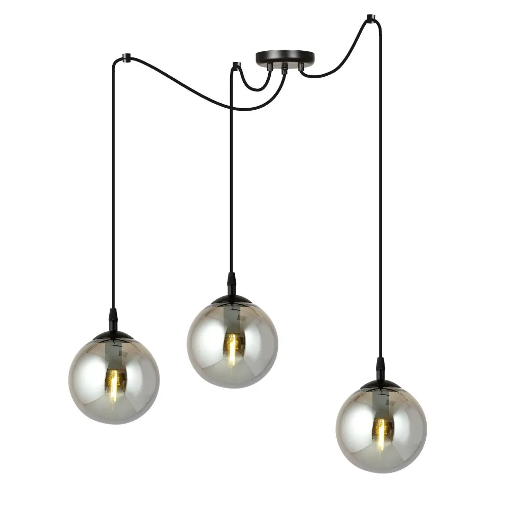 3-lichts hanglamp Cristiano Emibig Lighting