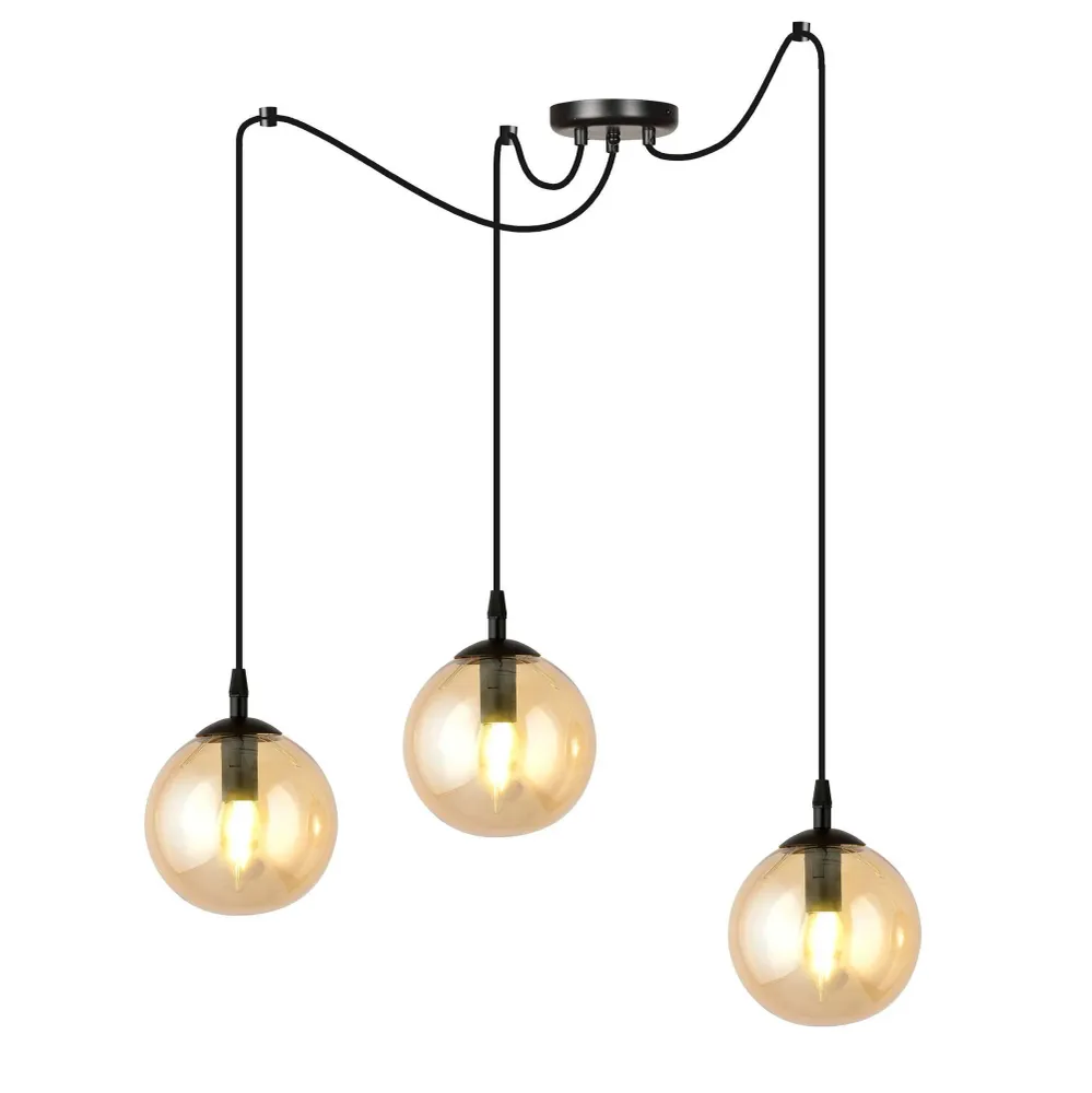 3-lichts hanglamp Cristiano Emibig Lighting