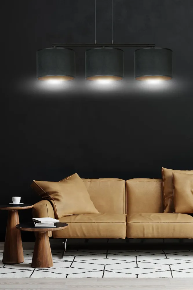 3-lichts hanglamp Hilde Emibig Lighting