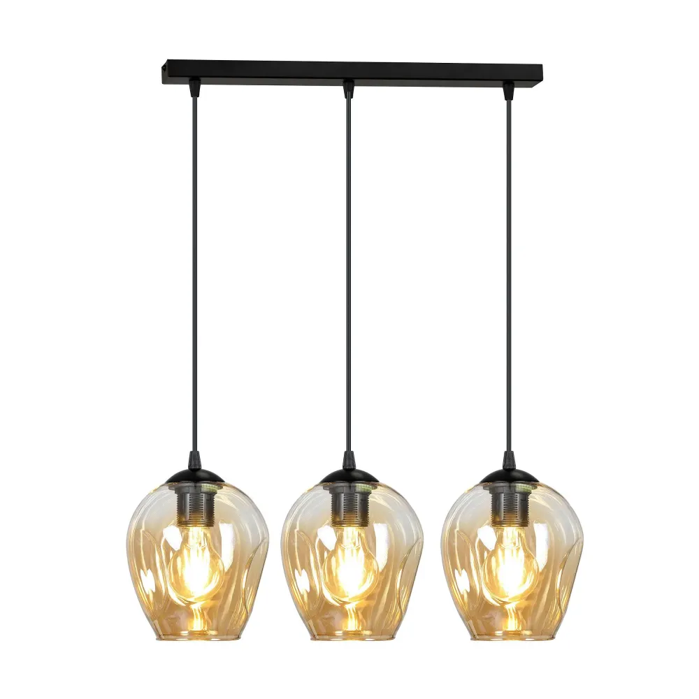 3-lichts hanglamp Noah Emibig Lighting
