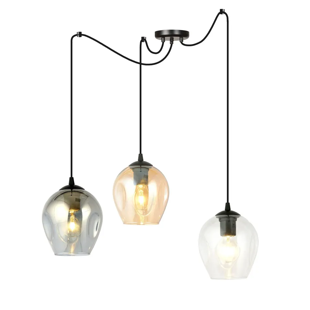 3-lichts hanglamp Stage Emibig Lighting