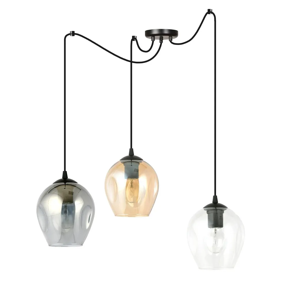 3-lichts hanglamp Stage Emibig Lighting