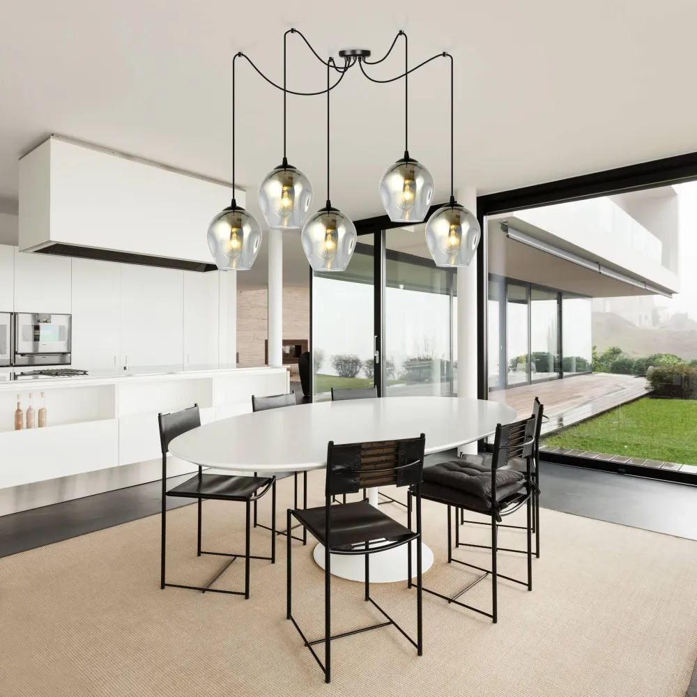 5-lichts hanglamp Stage Emibig Lighting