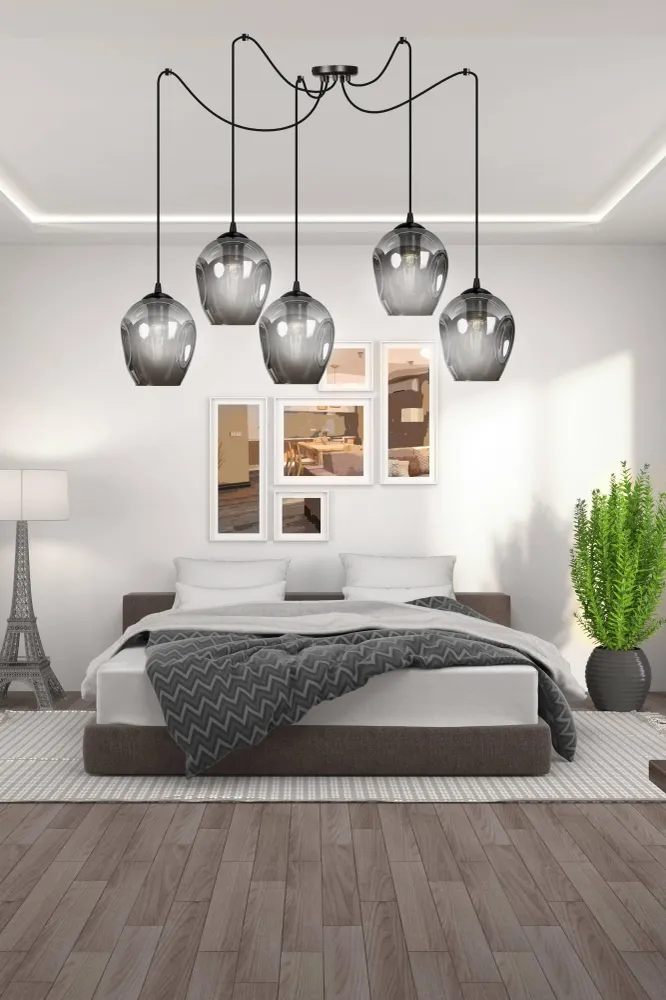 5-lichts hanglamp Stage Emibig Lighting