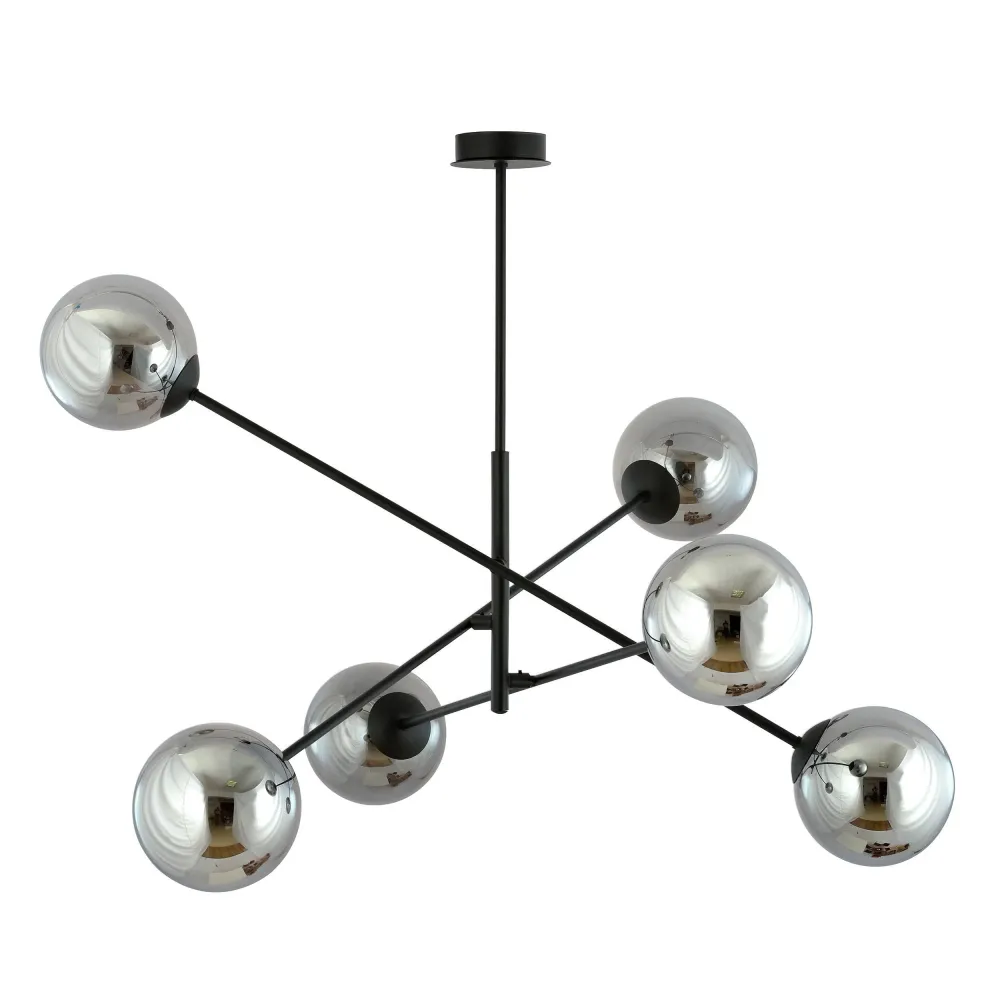 6-lichts hanglamp Lena Emibig Lighting