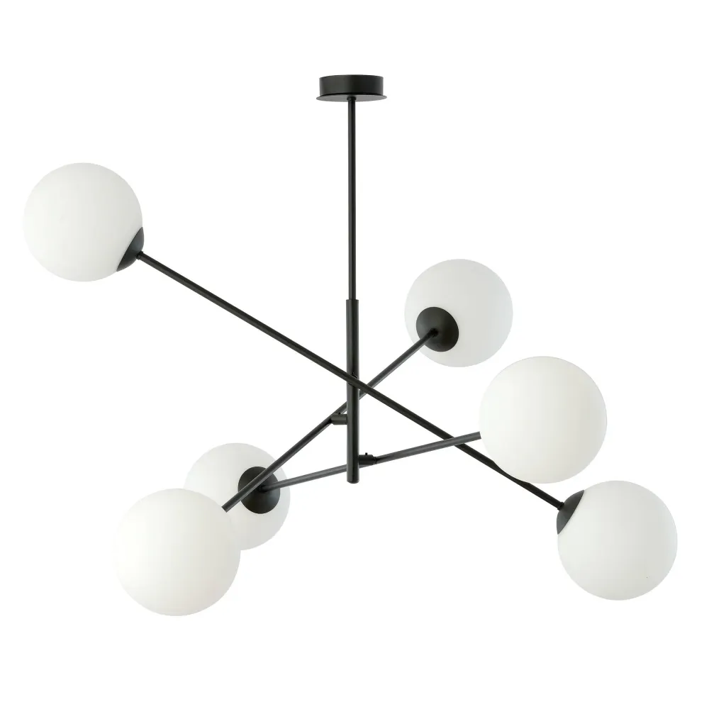 6-lichts hanglamp Lena Emibig Lighting