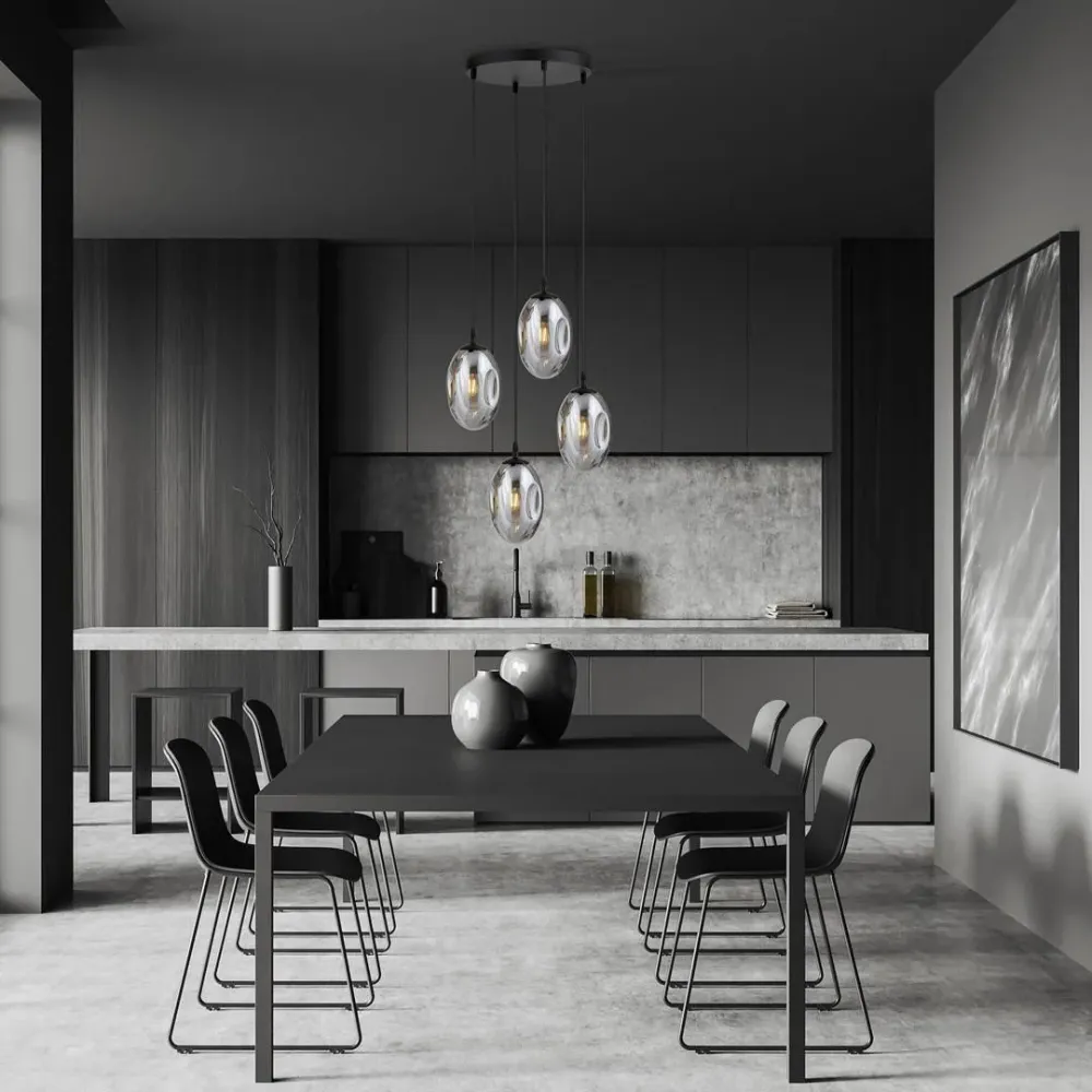 Hanglamp Astral 4-lichts Emibig Lighting