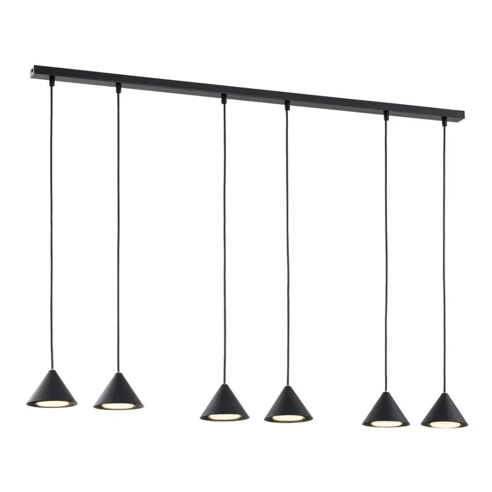 Hanglamp Elit 6-lichts Emibig Lighting