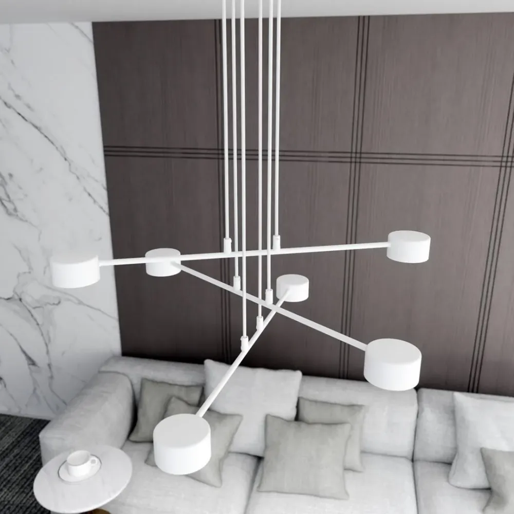 Hanglamp Modus 6-lichts Emibig Lighting