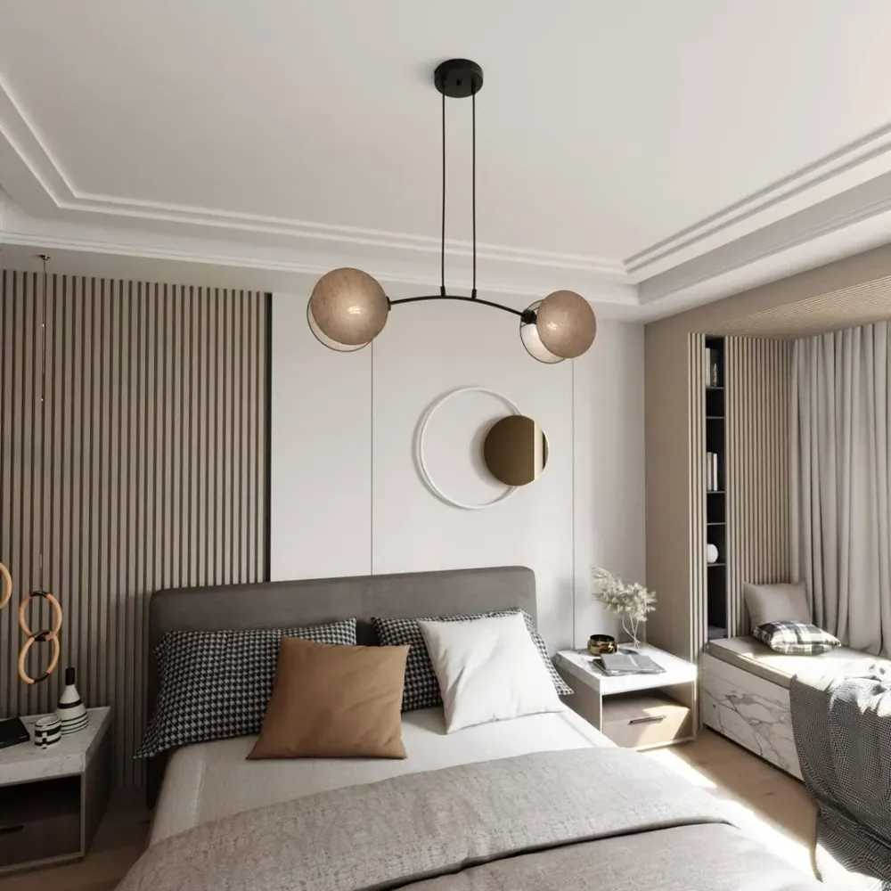 Hanglamp Motif 2-lichts Emibig Lighting