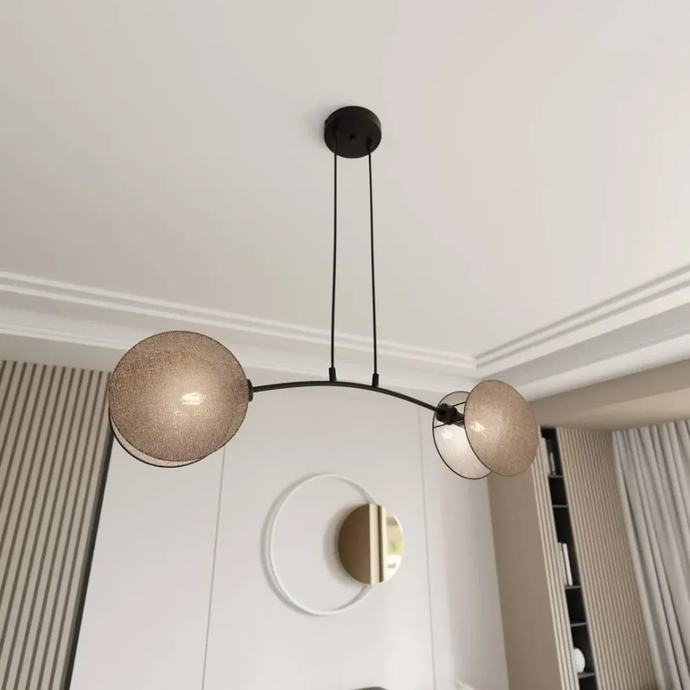 Hanglamp Motif 2-lichts Emibig Lighting